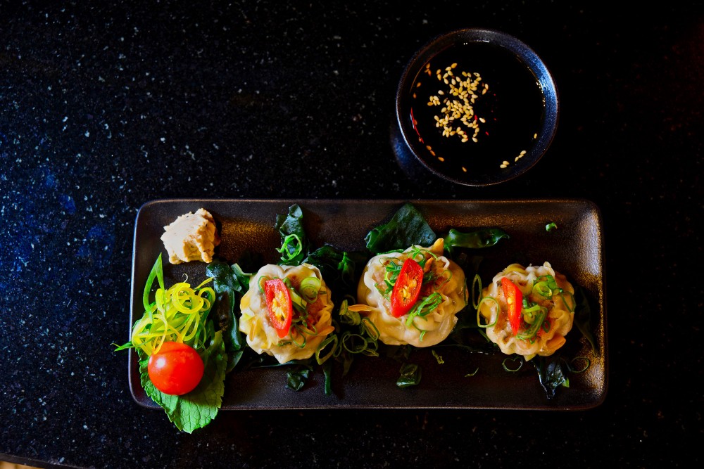 SIU MAI À L'HUILE DE TRUFFE /  SIU MAI w/TRUFFLE OIL